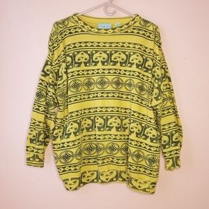 Black & Yellow Sweater